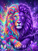 Tye Dye Lion by Dreamy Witch