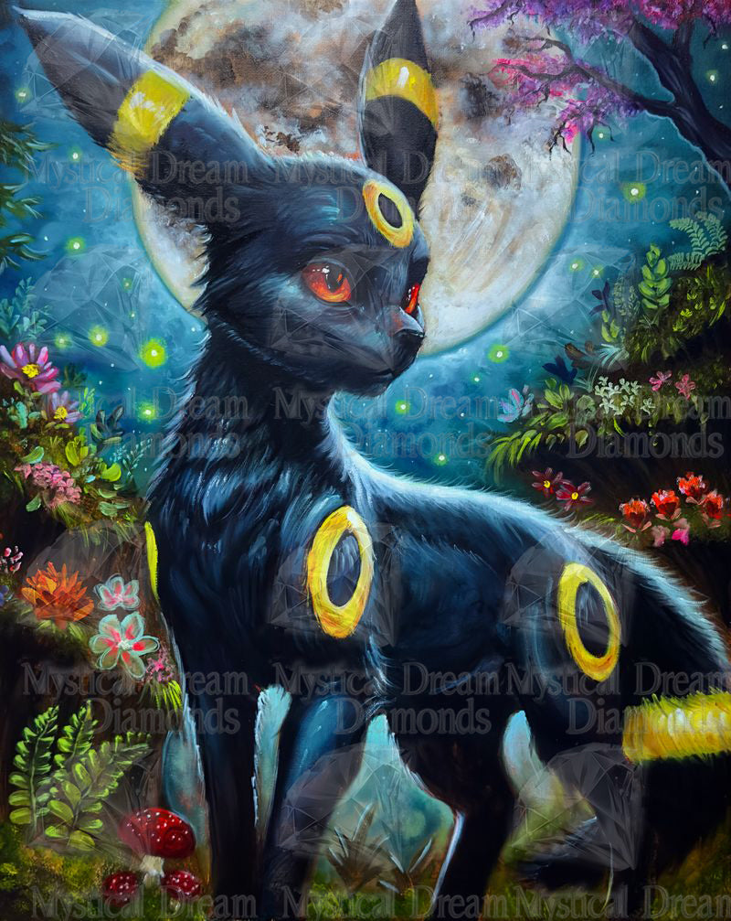 Umbreon by Zack Dunn (Hand Rendered)