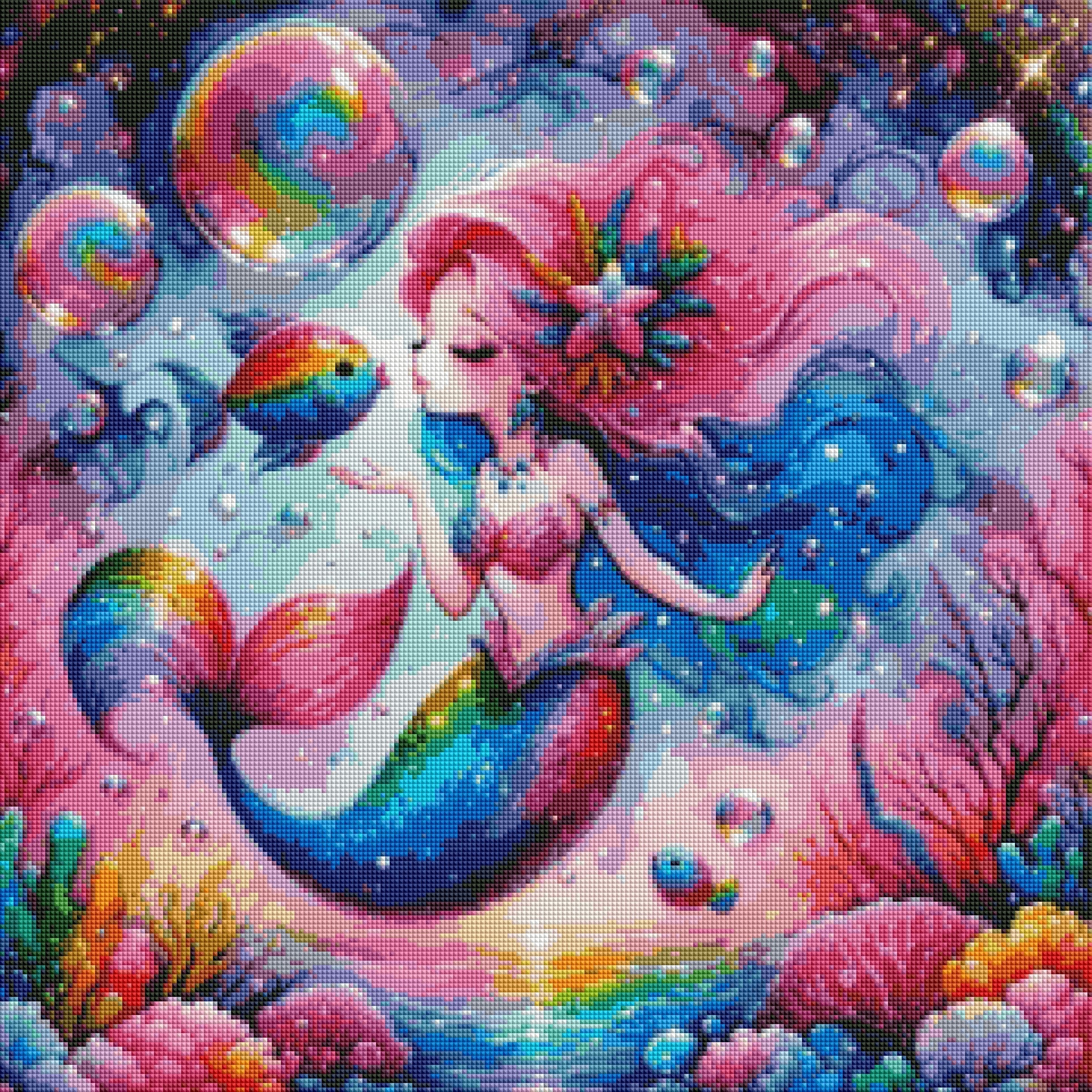 Underwater Kiss by Cocomarshmallow Art