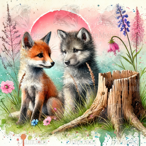 Unusual Friends By Cocomarshmallow Art