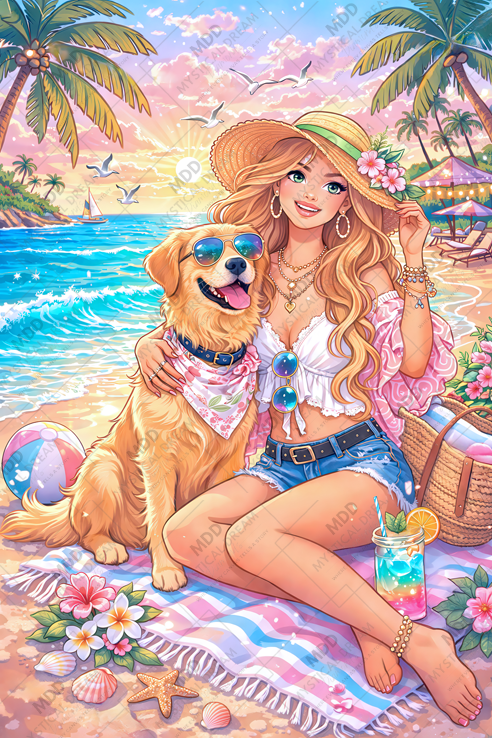Vacay Time by Cocomarshmallow Art