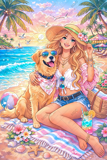 Vacay Time by Cocomarshmallow Art