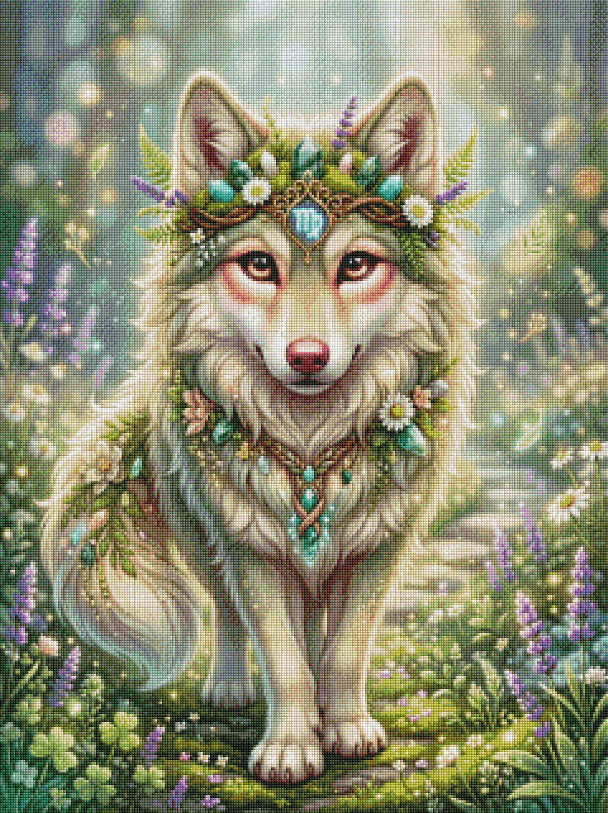 Virgo Wolf by Dreamy Witch