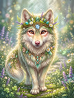 Virgo Wolf by Dreamy Witch