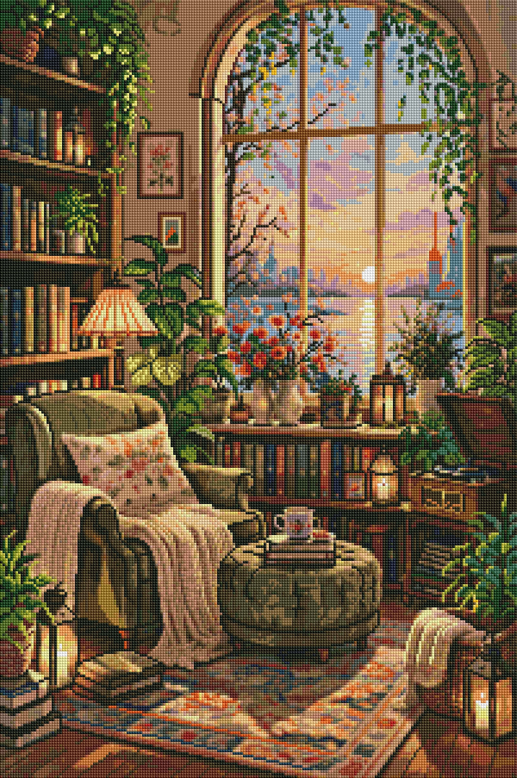 Warm City Memories by S & P Studio (Hand Rendered)
