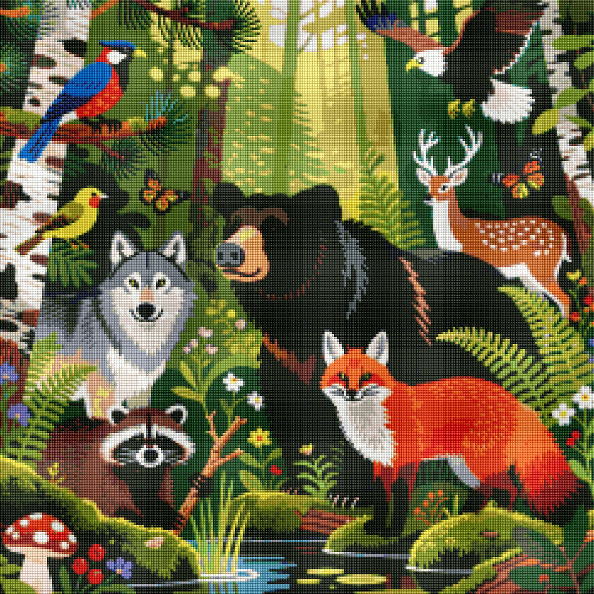 Wildlife Collage by Roy Myers