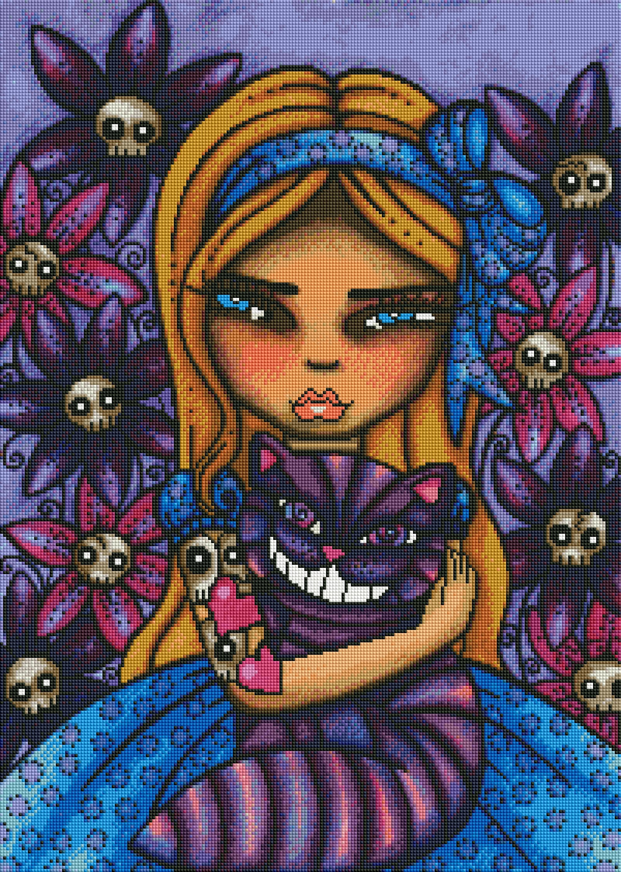 We’re All Mad Here by Regan Kubecek (Hand Rendered)