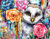 White Owl by Brittany Hanks (Hand Rendered)