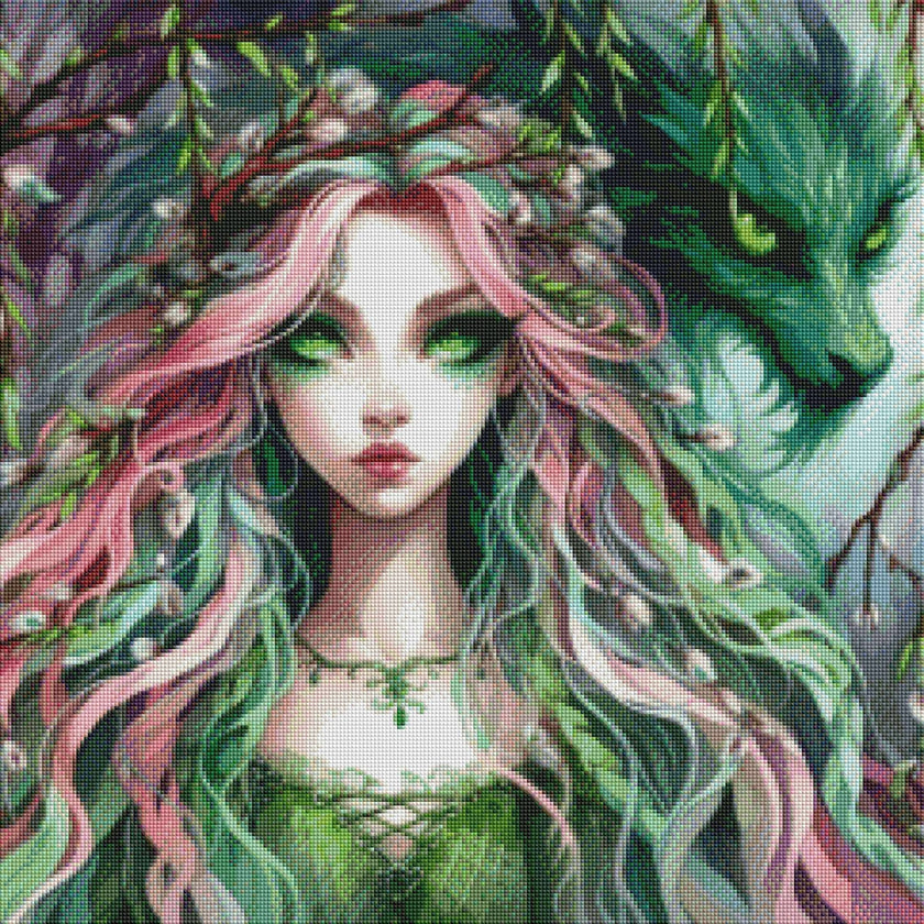 Willow and Her Dragon by Cocomarshmallow Art