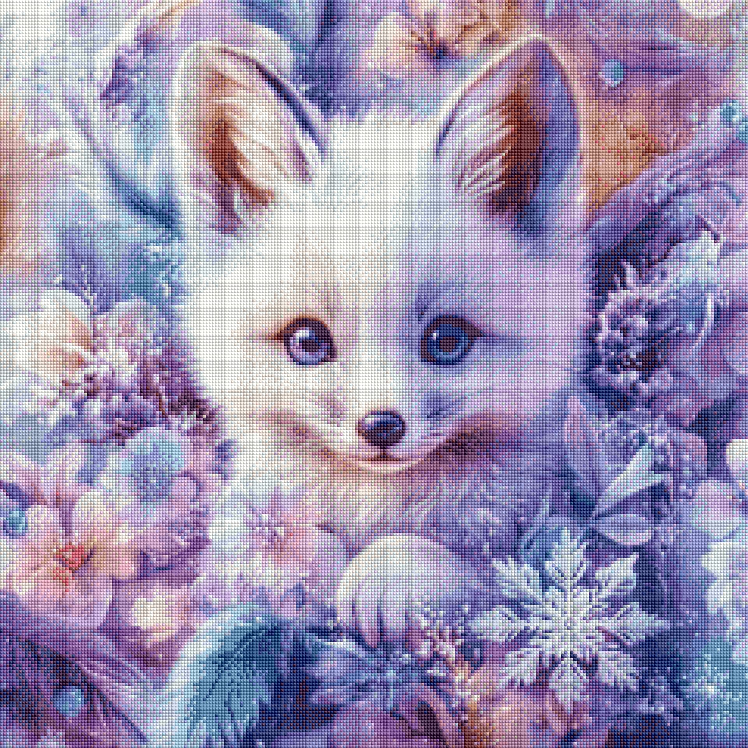 Winter Foxling by Sandrietta
