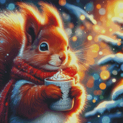 Winter Warmth Whiskerbrew by Rowan Lewgalon Ai Art