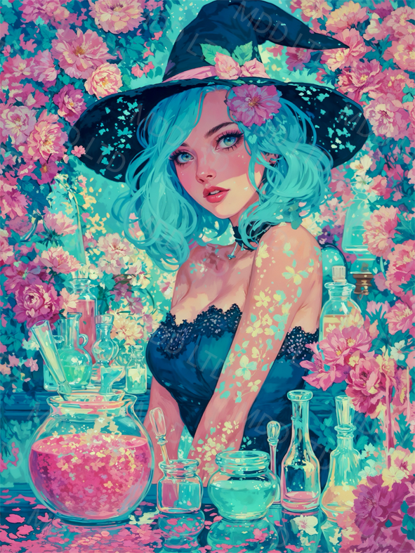 Witch' Brewing Lab by Miss Ai. Princess