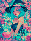 Witch' Brewing Lab by Miss Ai. Princess