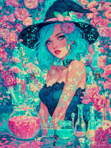 Witch' Brewing Lab by Miss Ai. Princess