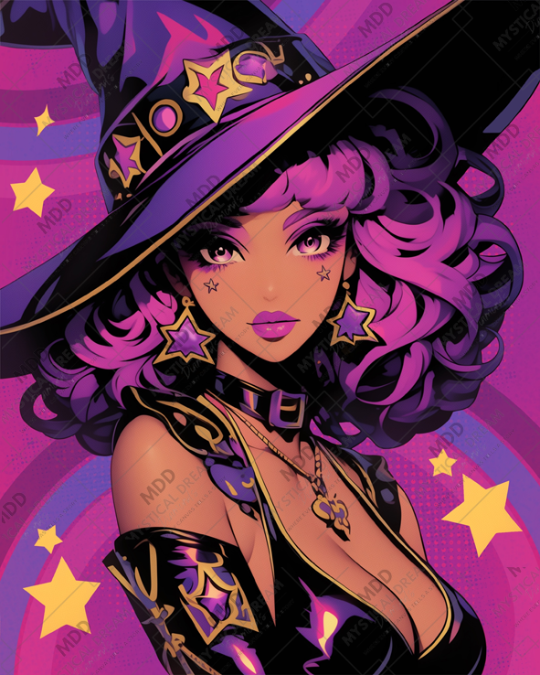 Witchy Popstar by Myst.Does.Ai