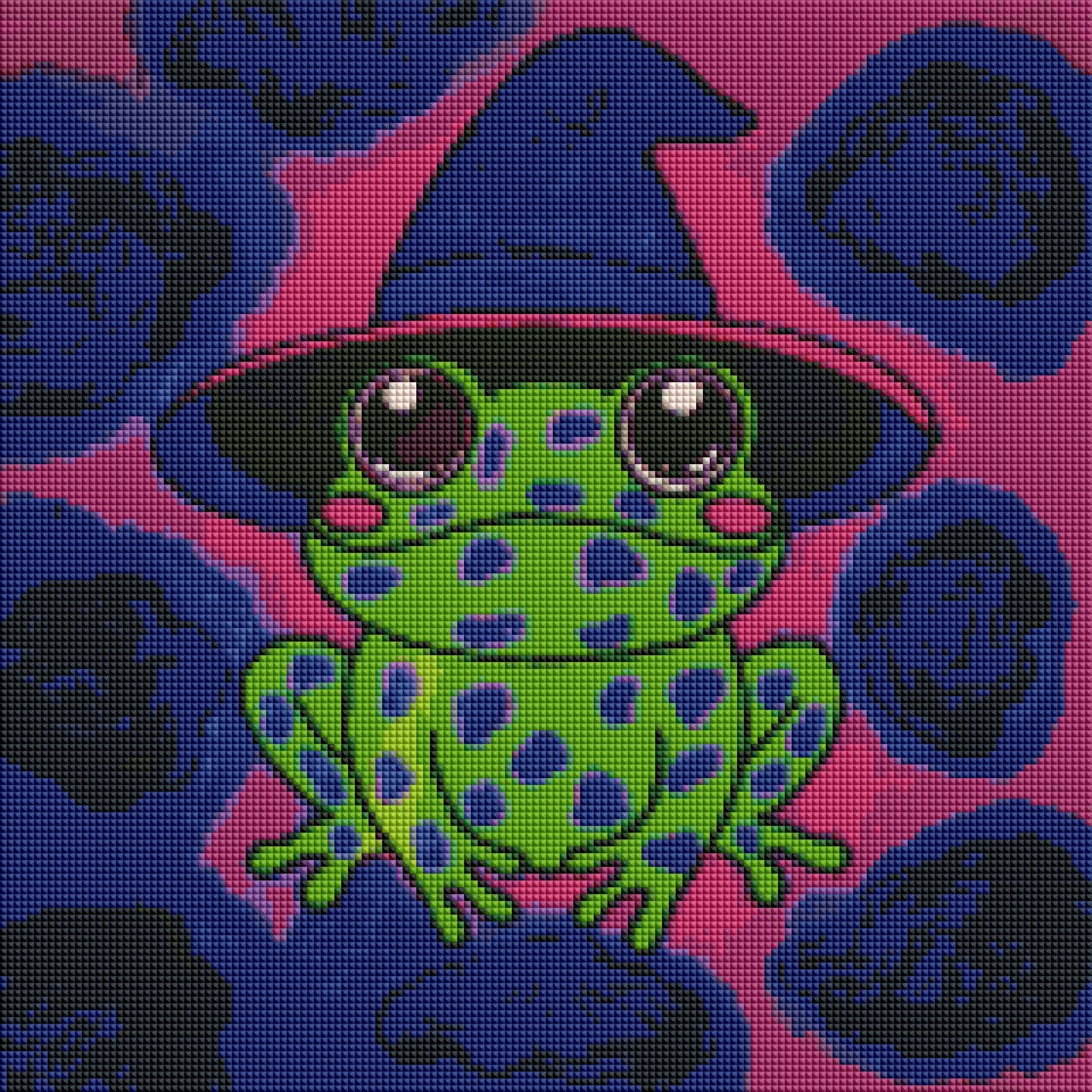 Witchy Frog by Cheryl Carpenter