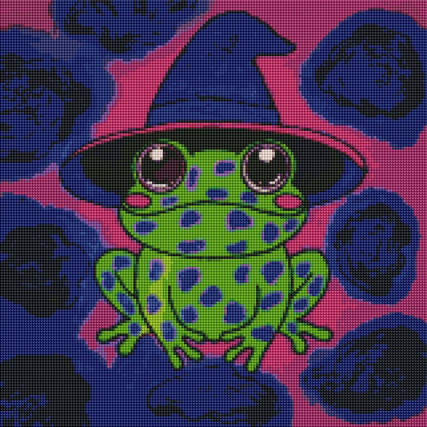 Witchy Frog by Cheryl Carpenter