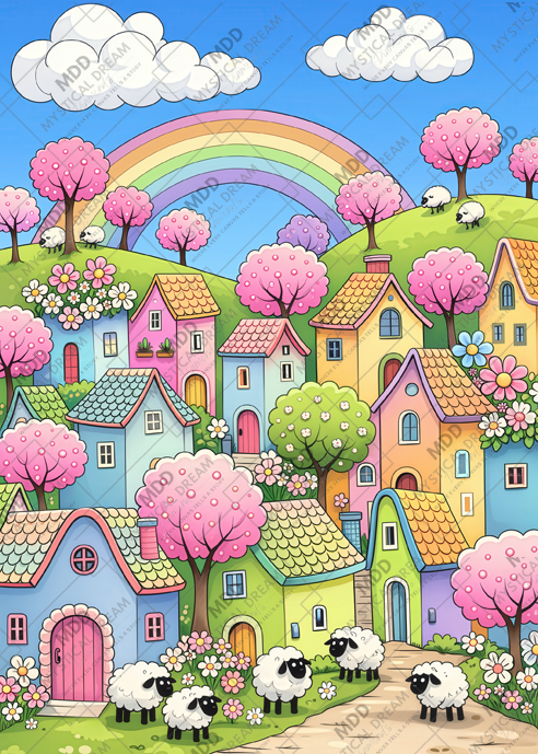 Woolly Wonderland by Cocomarshmallow Art