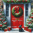 Wreath Guardian by Cocomarshmallow Art