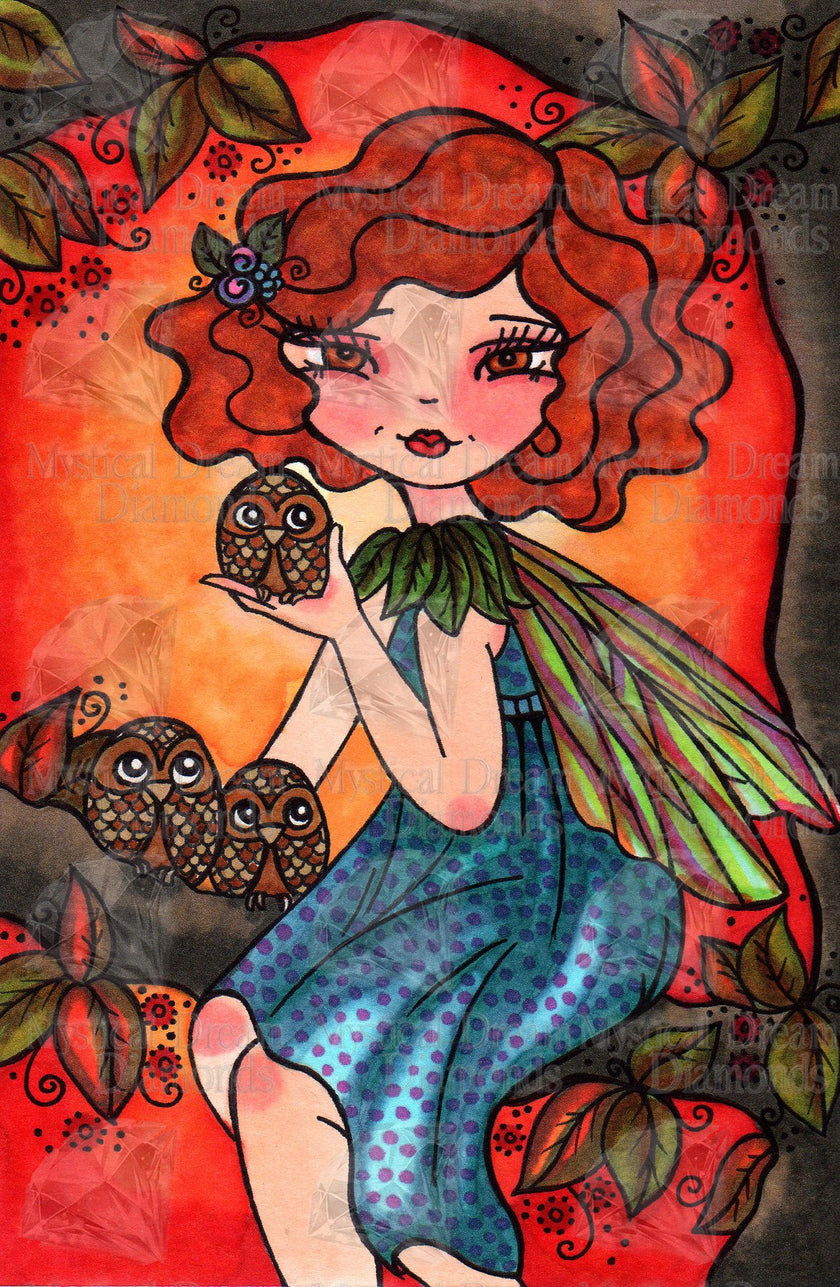 You are Hootiful by Regan Kubecek (Hand Rendered)