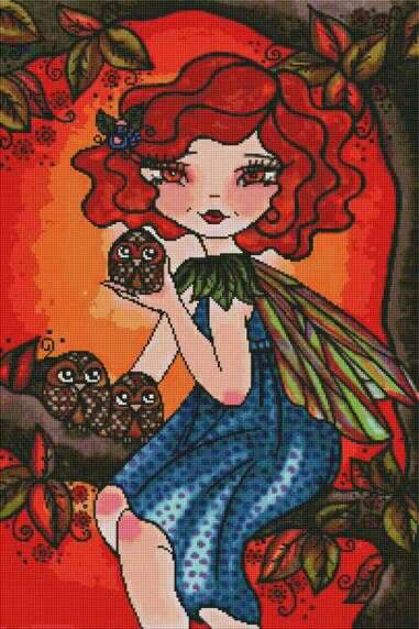 You are Hootiful by Regan Kubecek (Hand Rendered)