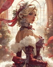 Yuletide Empress by Myst.Does.Ai