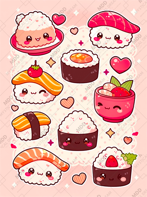 I Love Sushi by CydVenom