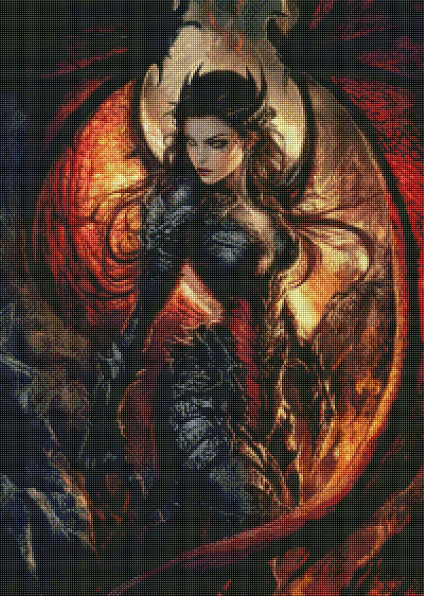 Dragon Sovereign of the Crimson Pyre by Sakura
